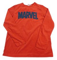 Červená plyšová mikina s logem - MARVEL PRIMARK