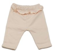 Světlebroskvové turecké teplé tepláky s volánkem Matalan