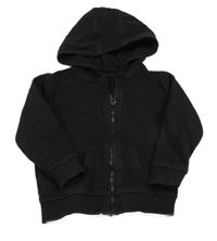 Čierna prepínaci mikina s kapucňou George