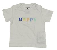 Bílé tričko s nápisem Champion