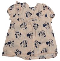 Ružová blúzka s Minnie a volánikmi Disney