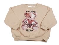 Ružová mikina s medvěďom Zara