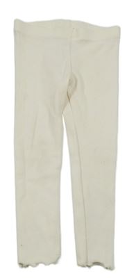 Smotanové rebrované legíny F&F