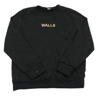 Čierna mikina s nápisom Shein