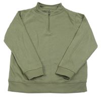 Khaki mikina Primark