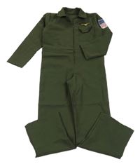 Kostým - Khaki overal - pilot