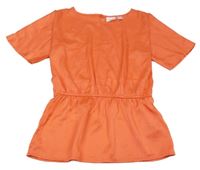 Korálová saténová šatová tunika BPC