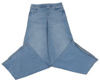 Modré teplákové široké džegíny C&A