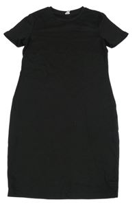 Čierne elastické šaty shein