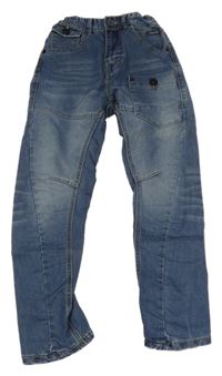 Modré rifle s kapsami RIPSTOP