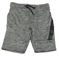 Sivé melírované teplákové kraťasy Primark