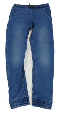 Modré teplákové cuff rifle Pepperts