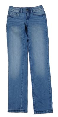 Modré teplákové slim rifle S. Oliver