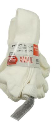 Nové - 3set - 3x biele pančuchy X-mail