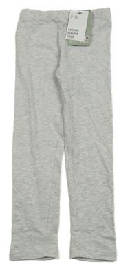 Nové - Světlešedé melírované legíny H&M