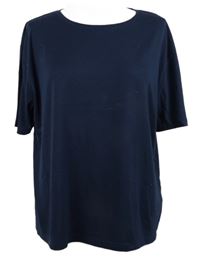 Dámské tmavomodré tričko M&S