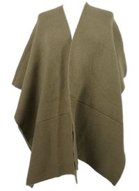 Dámský béžový svetrový pléd TU