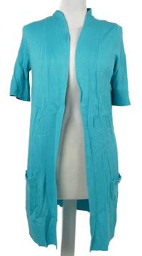 Dámský tyrkysový svetrový cardigán Wallis 