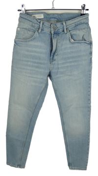 Pánské světlemodré skinny rifle Zara vel. 30