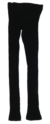 Čierne rebrované legíny zn. Matalan