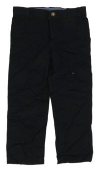 Čierne plátenné nohavice Carter's