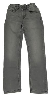 Šedé teplákové rifle 