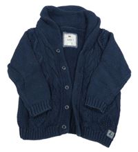 Tmavomodrý prepínaci sveter Jasper Conran