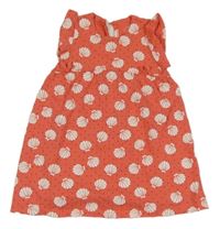 Ružové šaty s mušlemi C&A