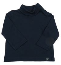 Tmavomodré tričko s rolákom Impidimpi