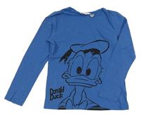 Modré triko s Donaldem H&M