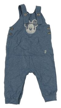 Modré melírované na traké tepláky s Mickeym zn. George