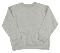 Svetlosivá melírovaná mikina Zara