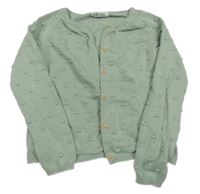 Svetlozelený prepínaci sveter s 3D bodky H&M