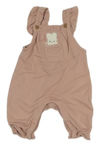 Starorůžové laclové tepláky s králíkem M&S