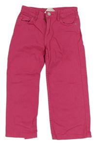 Růžové wide rifle H&M