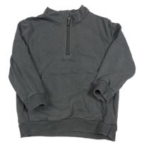 Tmavosivá mikina F&F