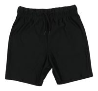 Čierne športové elastické funkčné kraťasy Crane