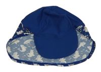 Petrolejová UV kšiltovka se žraloky Alive