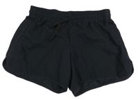 Čierne športové kraťasy