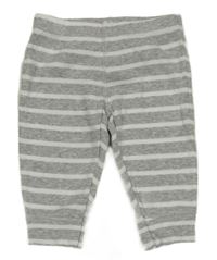 Sivo-biele pruhované tepláky Carter´s