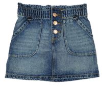 Tmavomodrá rifľová sukňa Denim Co.
