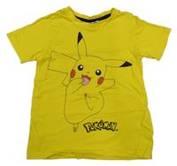 Žlté tričko s Pikachu