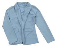 Svetlomodrý sakový cardigan
