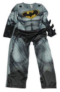 Kostým - Šedo-černý overal - Batman George