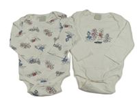 2x - Bílé body s Minnie a Mickey s kamarády Disney