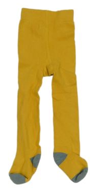 Okrovo-šedé punčocháče TCM