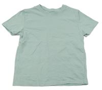 Světlemodrošedé pruhované/vzorované tričko PRIMARK