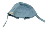 Nové - modrý melírovaný klobouk Next