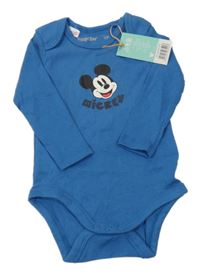 Nové - modré body s Mickey lupilu