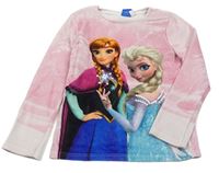 Ružové plyšové tričko s Frozen zn. Disney